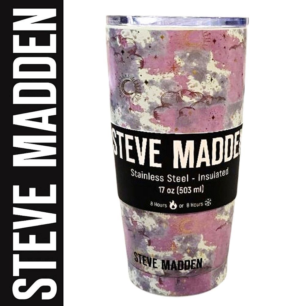Steve Madden Mystic Washi Insulated Stainless Steel 17oz Tumbler